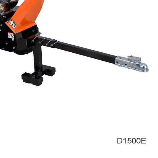 Chipease Wood Chipper Shredder Mulcher 15HP 420CC Electric Start（D1500E）