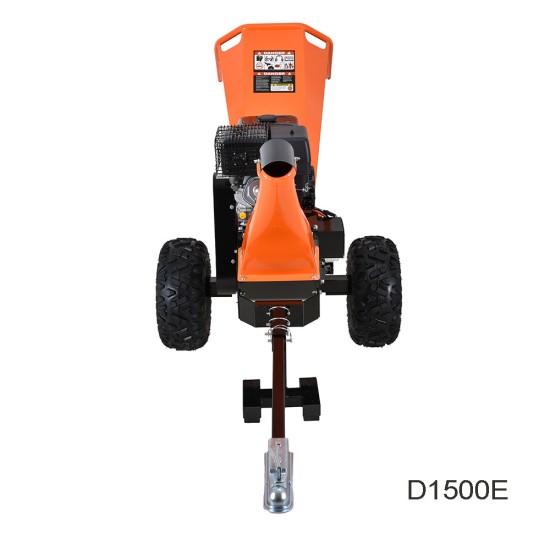 Chipease Wood Chipper Shredder Mulcher 15HP 420CC Electric Start（D1500E）