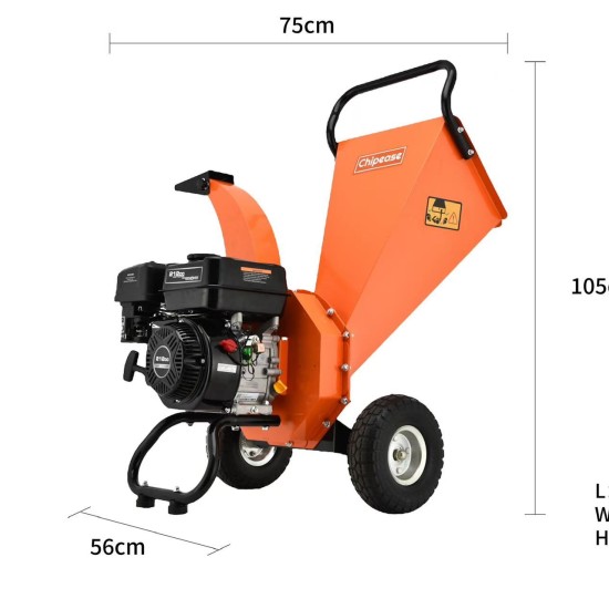 Chipease 7HP 212CC Wood Chipper Mulcher ( E700 )