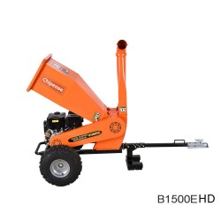 Chipease Wood Chipper  Mulcher Shredder 15HP 420CC Petrol Electric Start（B1500EHD)